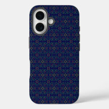 Funda para iPhone / iPad Cool Blue Geometric Squar