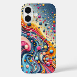 16 Funda para iPhone / iPad Danza de Colores