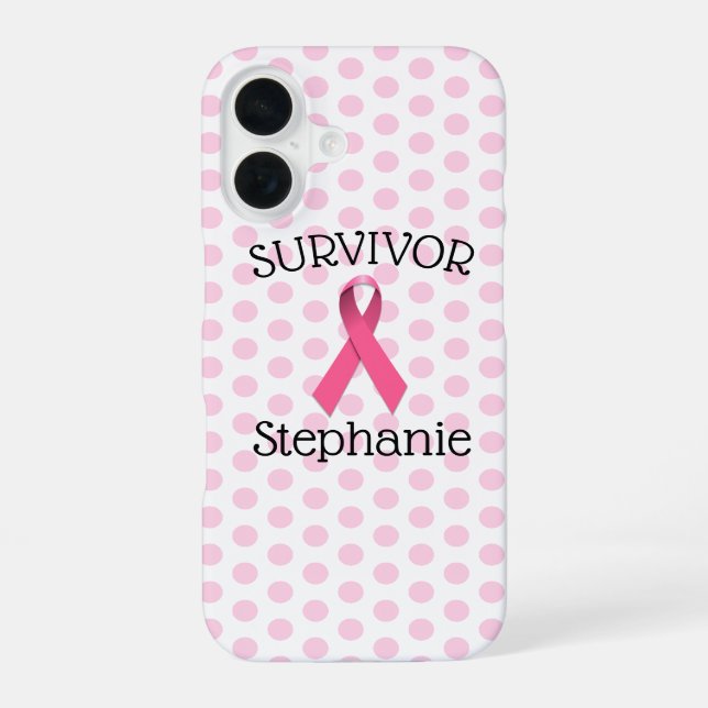 16 Funda para iPhone / iPad de cinta de superviviente (Reverso )