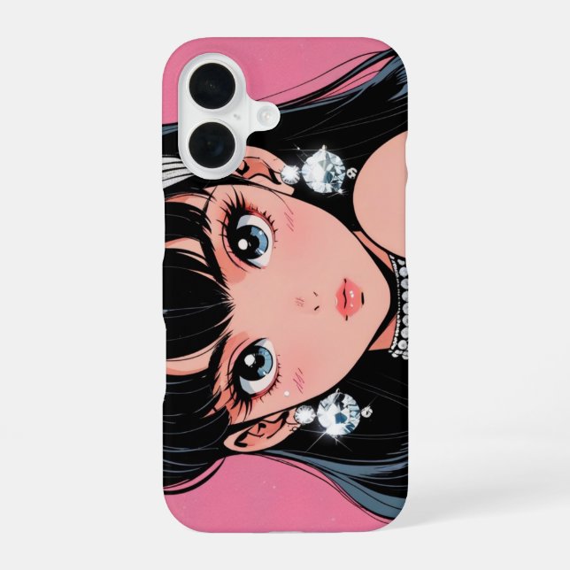 16 Funda para iPhone / iPad de diva del anime (Reverso )