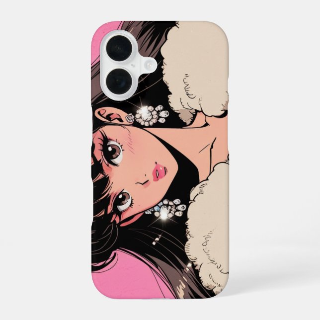 16 Funda para iPhone / iPad de diva del anime (Reverso )
