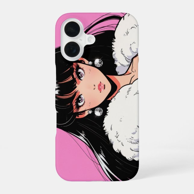 16 Funda para iPhone / iPad de diva del anime (Reverso )