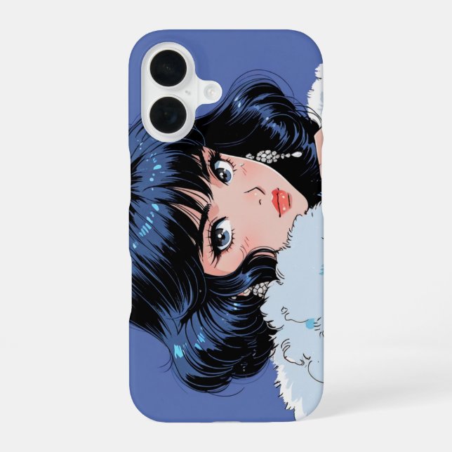16 Funda para iPhone / iPad de diva del anime (Reverso )