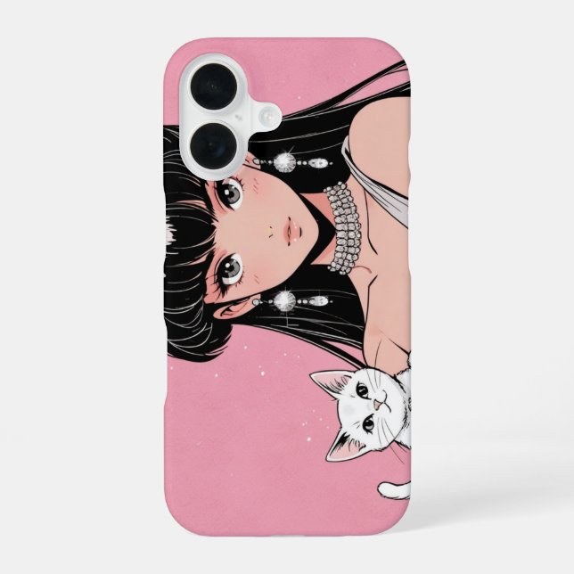 16 Funda para iPhone / iPad de diva del anime (Reverso )