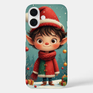 16 Funda para iPhone / iPad de duende niño lindo