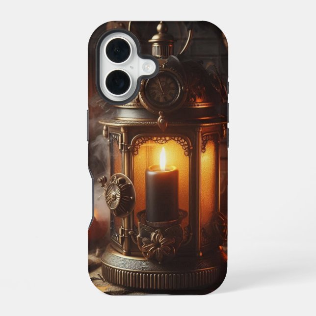 16 Funda para iPhone / iPad de linterna Steampunk de  (Reverso )