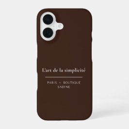 16 Funda para iPhone L'art de la Simplicité Rich Espr