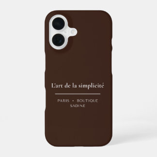 16 Funda para iPhone L'art de la Simplicité Rich Espr