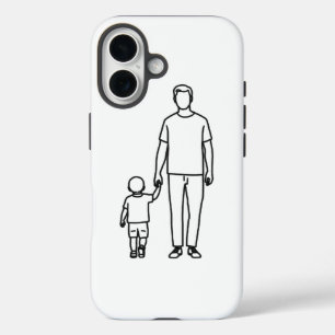 16 Funda para iPhone minimalista con arte de línea de