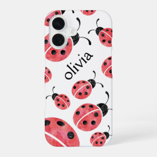 16 Funda para iPhone personalizada con mariquita acua