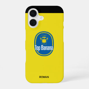 16 Funda para iPhone personalizada Top Banana Case-Ma
