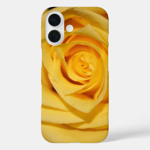 16 Funda para iPhone Pétalo de Rosa Amarilla
