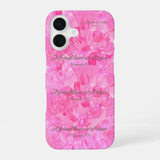 16 Funda para iPhone Pink Peony: Un amigo ama en todo