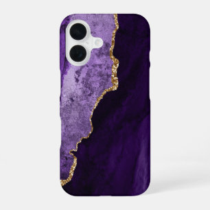 16 Funda para iPhone PixDezines WATERCOLOR AGATA PÚRP