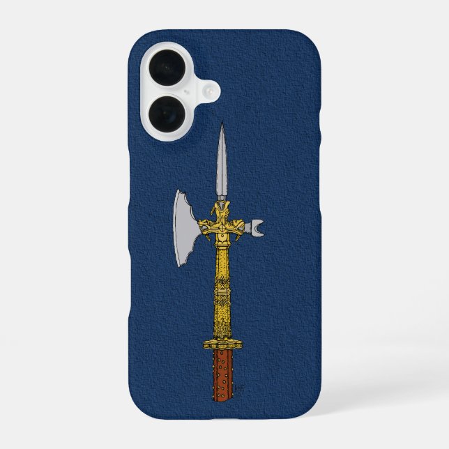 16 Funda para iPhone Poleaxe de Eduardo IV Case-Mate (Reverso )