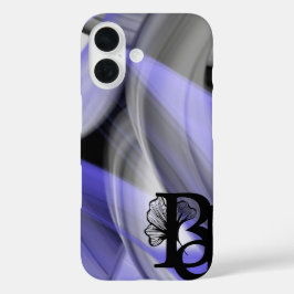 16 Funda para iPhone Tendencia Abstracta Lavanda Viol
