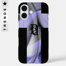 16 Funda para iPhone Tendencia Abstracto Lavanda Viol