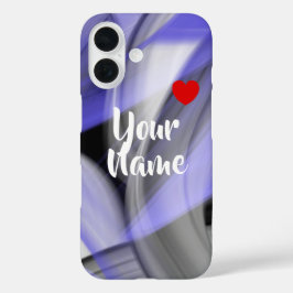 16 Funda para iPhone Tendencia Abstracto Lavanda Viol