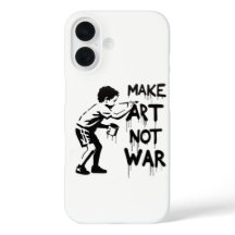 Funda para iPhone Urban Canvas: Artista Rebelde