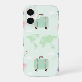 16 Funda para iPhone verde pastel con garabatos de vi
