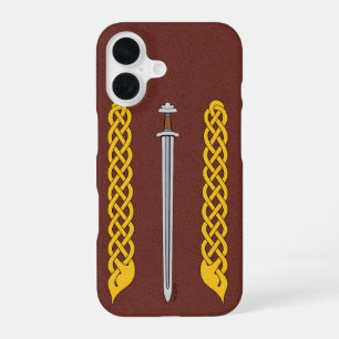16 Funda para iPhone Viking Sword y Plaitwork Case-Ma