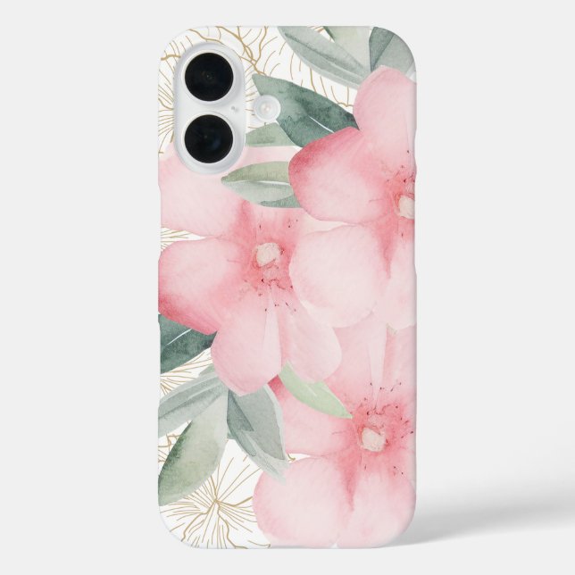 16 Funda para teléfono Blushing Blossom caso iPhone / (Reverso )