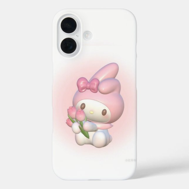 16 Funda para teléfono iPhone de My Melody (Reverso )