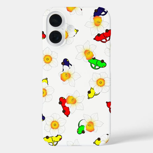 16 Funda para teléfono iPhone / iPad con patrón de ga (Reverso )