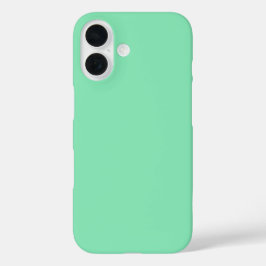 16 funda verde menta para iphone