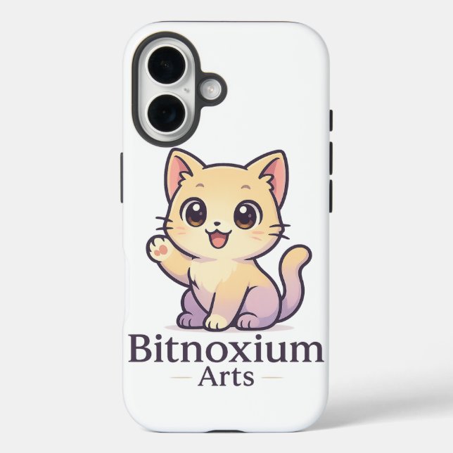 16 Kawaii Cat in Pocket – Funda iPhone exclusiva (Reverso )