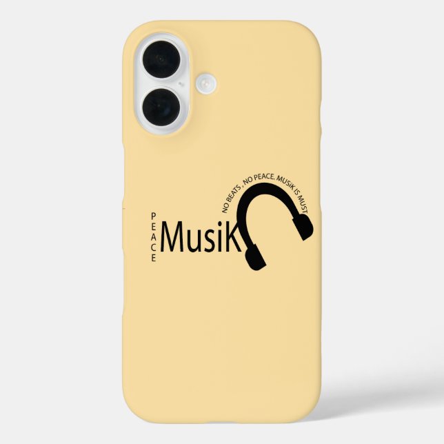 16 La música es la vida - funda para iphone para aman (Reverso )