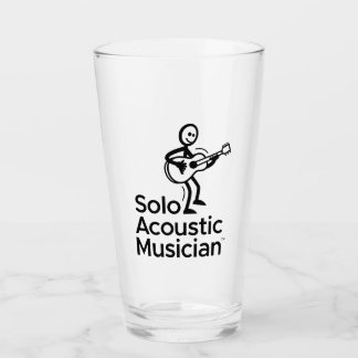 16 oz. de Logotipo SAM de cristal de pinta