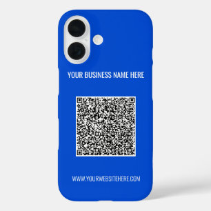 16 Plantilla de Funda para iPhone con Código QR Perso