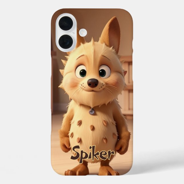 16 Plus Funda Monogramado personalizado - iPhone mate (Reverso )
