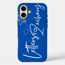 16 Plus Funda para iPhone 16+ Letters To Zachary