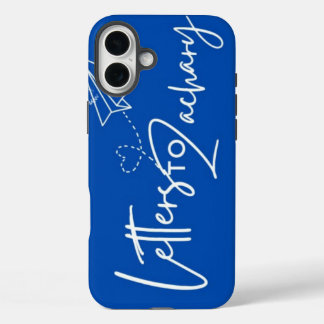 16 Plus Funda para iPhone 16+ Letters To Zachary