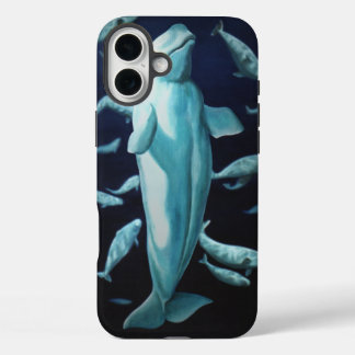 16 Plus Funda para iPhone 3 Ballena Beluga Arte de Ballena