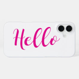 16 Plus Funda para iPhone - Hola