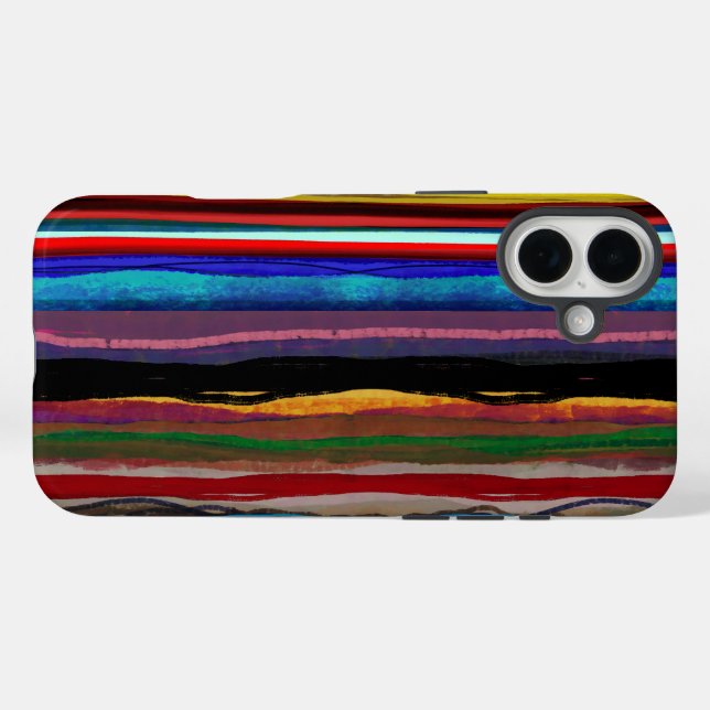 16 Plus Funda para iPhone masculina arte moderno 2026 (Reverso (Horitonzal))