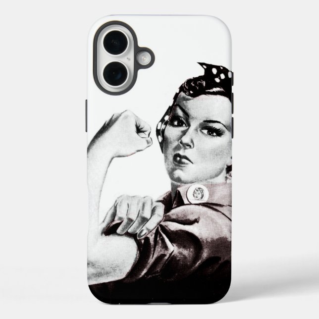 16 Plus Funda para iPhone Rosie la Remachadora (Reverso )