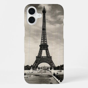 16 Plus Funda para iPhone Torre Eiffel Vintage París
