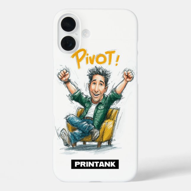 16 Plus Funda Pivot Cartoon para iPhone 16/15｜Regalo para  (Reverso )