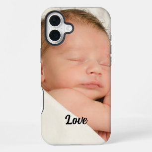 16 Plus Nombre de la foto y recuerdos Funda para iPhone / 