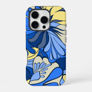16 Pro Funda para iPhone 5 Lámpara de Lava Floral Retro C