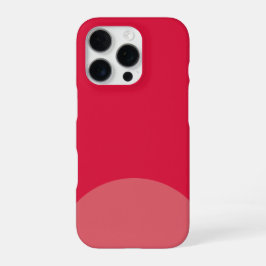 16 Pro Funda para iPhone Carmesí Personalizada con Person