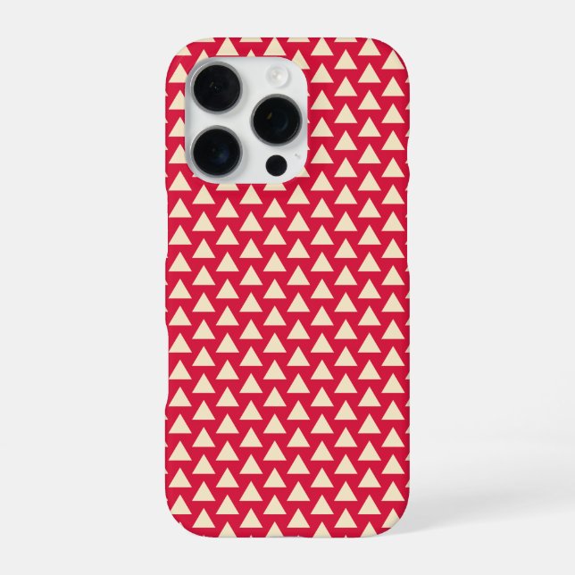 16 Pro Funda para iPhone Carmesí Personalizada con Person (Reverso)