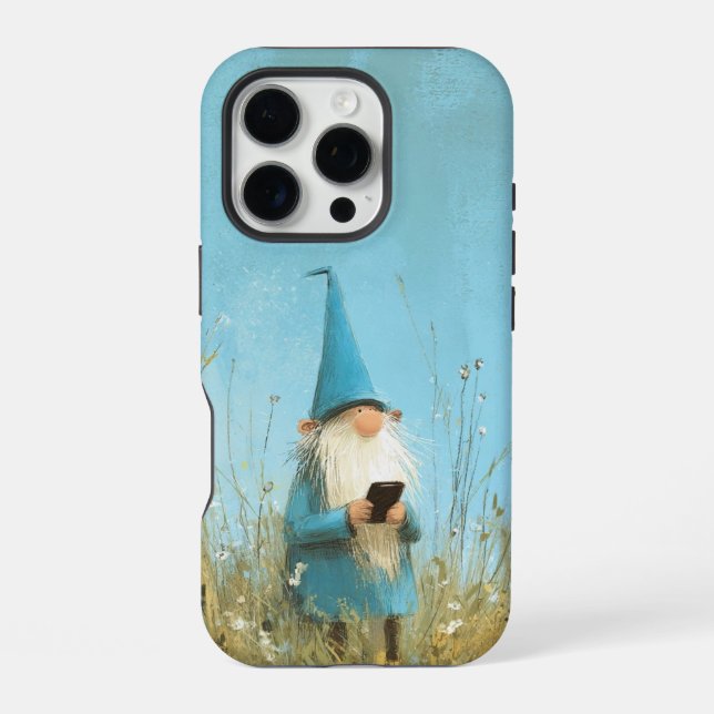 16 Pro Funda para iPhone Case Mate-Gnomito Adorable (Reverso )