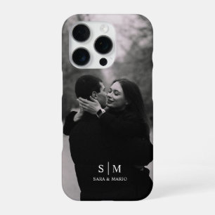 16 Pro Funda para iPhone con foto de pareja personalizada