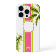 Funda para iPhone con monograma personalizado Palm