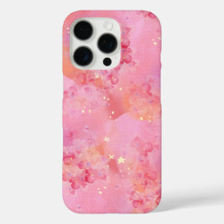 16 Pro Funda para iPhone de acuarela rosa - Galaxia paste